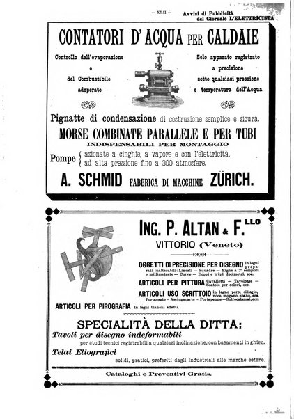 L'elettricista rivista mensile di elettrotecnica