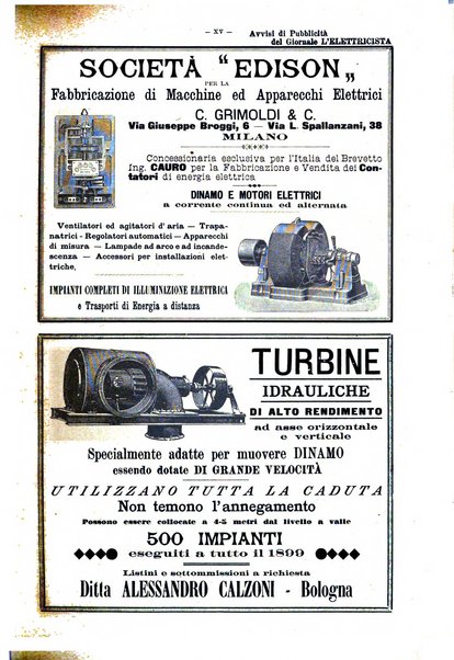 L'elettricista rivista mensile di elettrotecnica