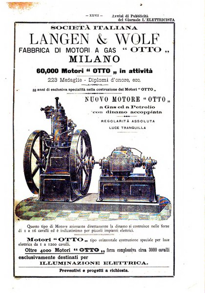 L'elettricista rivista mensile di elettrotecnica