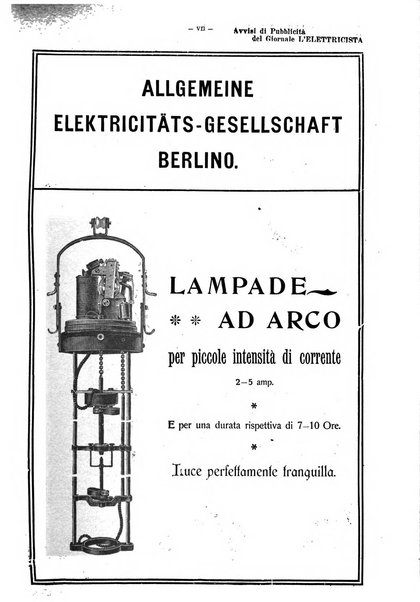 L'elettricista rivista mensile di elettrotecnica