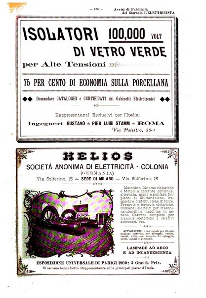 L'elettricista rivista mensile di elettrotecnica