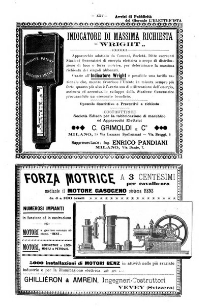 L'elettricista rivista mensile di elettrotecnica