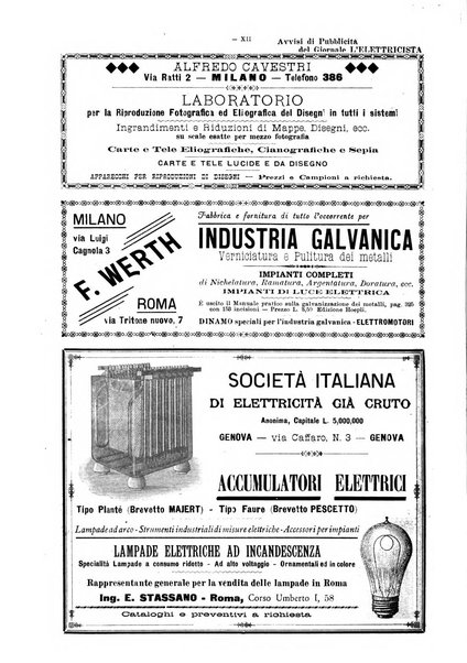 L'elettricista rivista mensile di elettrotecnica