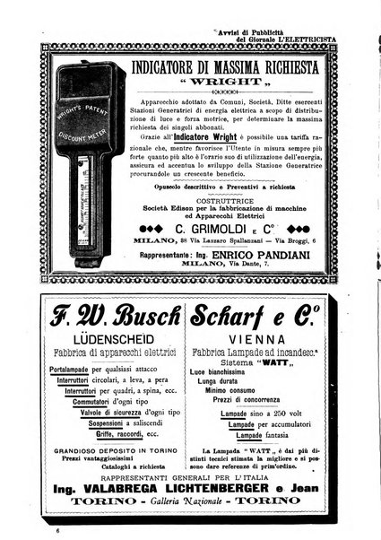 L'elettricista rivista mensile di elettrotecnica