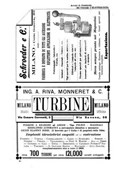 L'elettricista rivista mensile di elettrotecnica