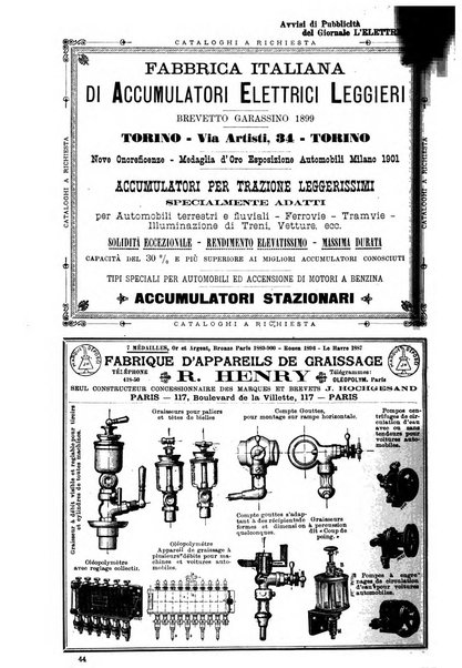 L'elettricista rivista mensile di elettrotecnica