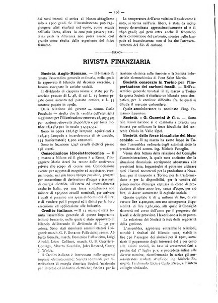 L'elettricista rivista mensile di elettrotecnica