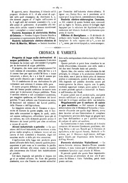 L'elettricista rivista mensile di elettrotecnica