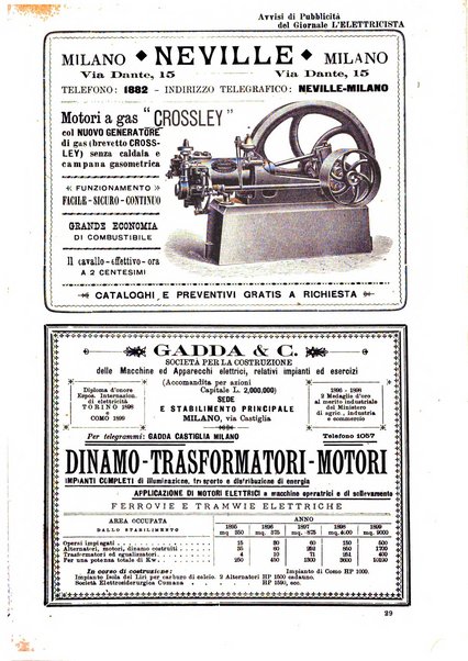 L'elettricista rivista mensile di elettrotecnica