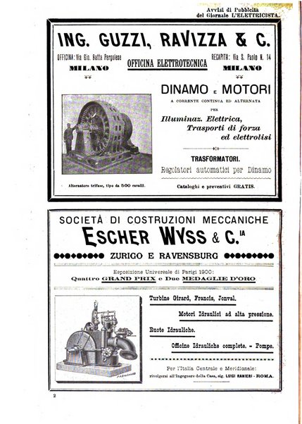 L'elettricista rivista mensile di elettrotecnica