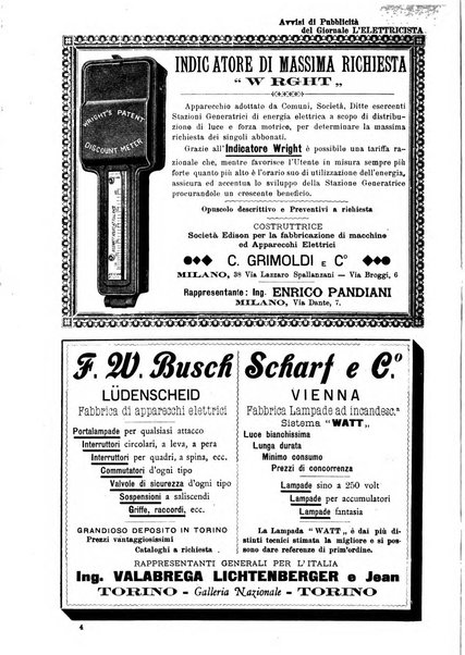 L'elettricista rivista mensile di elettrotecnica