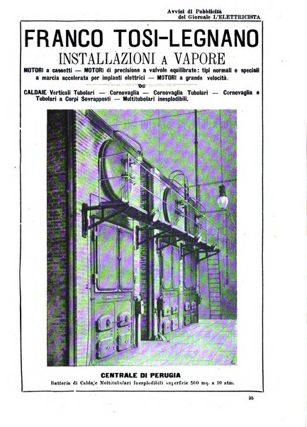 L'elettricista rivista mensile di elettrotecnica