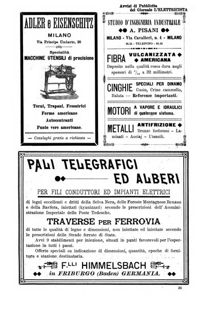 L'elettricista rivista mensile di elettrotecnica