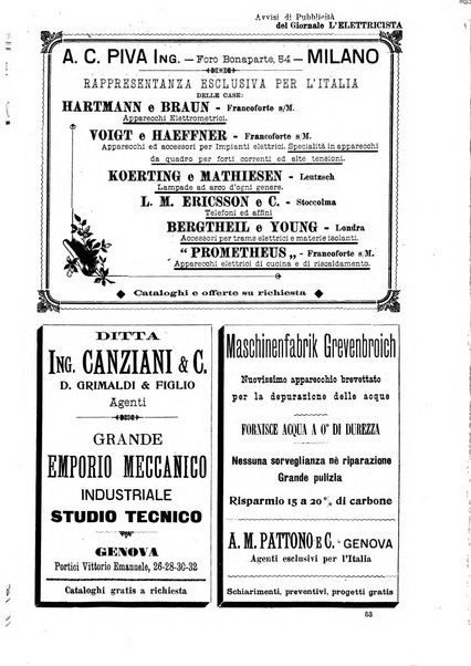 L'elettricista rivista mensile di elettrotecnica