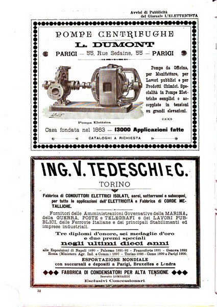 L'elettricista rivista mensile di elettrotecnica