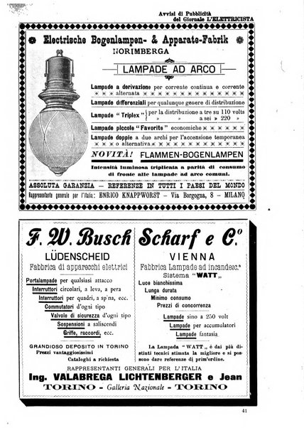 L'elettricista rivista mensile di elettrotecnica