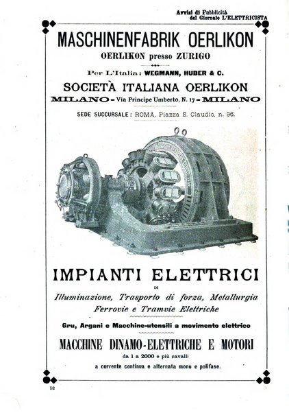 L'elettricista rivista mensile di elettrotecnica