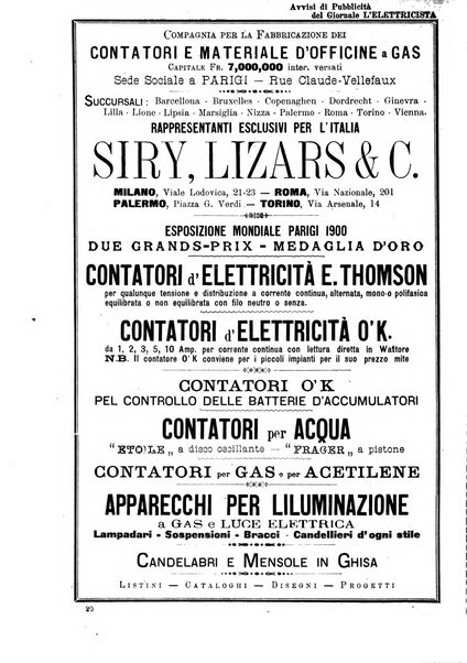 L'elettricista rivista mensile di elettrotecnica