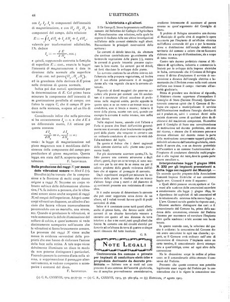 L'elettricista rivista mensile di elettrotecnica