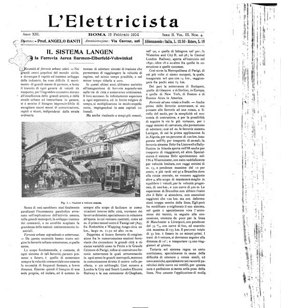 L'elettricista rivista mensile di elettrotecnica