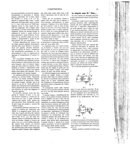 L'elettricista rivista mensile di elettrotecnica