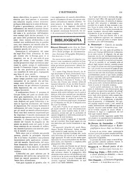 L'elettricista rivista mensile di elettrotecnica