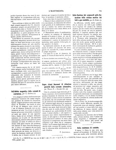 L'elettricista rivista mensile di elettrotecnica