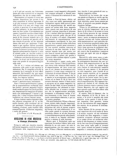 L'elettricista rivista mensile di elettrotecnica