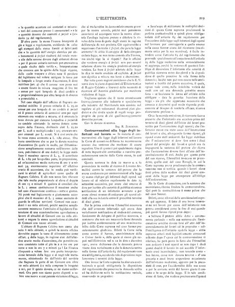 L'elettricista rivista mensile di elettrotecnica