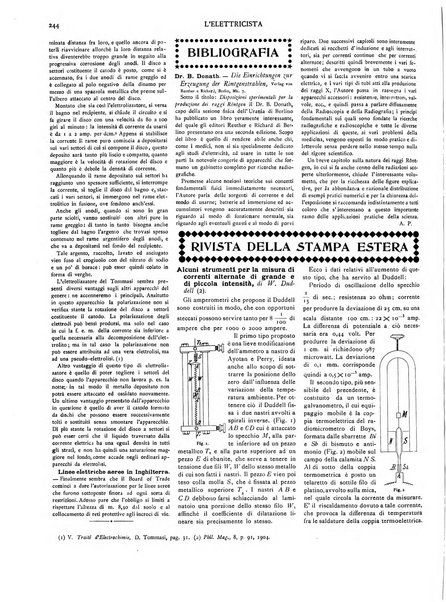 L'elettricista rivista mensile di elettrotecnica