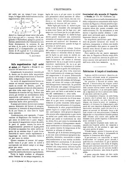 L'elettricista rivista mensile di elettrotecnica