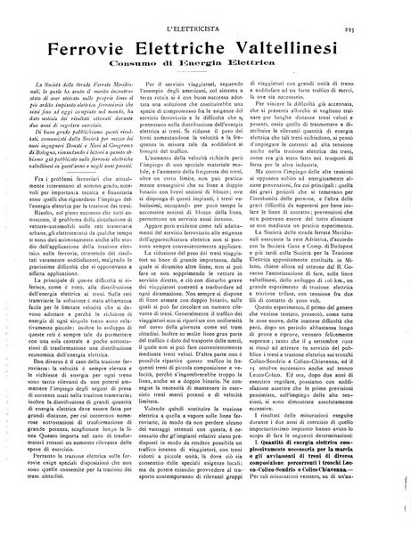 L'elettricista rivista mensile di elettrotecnica