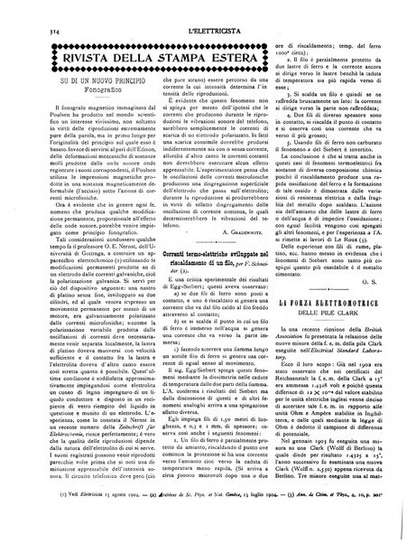 L'elettricista rivista mensile di elettrotecnica