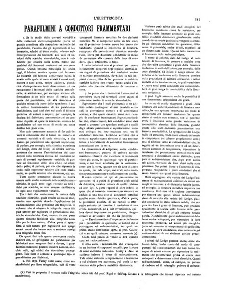 L'elettricista rivista mensile di elettrotecnica