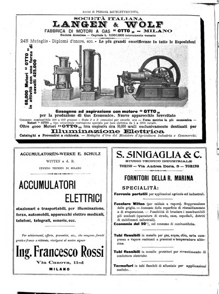 L'elettricista rivista mensile di elettrotecnica