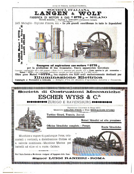 L'elettricista rivista mensile di elettrotecnica