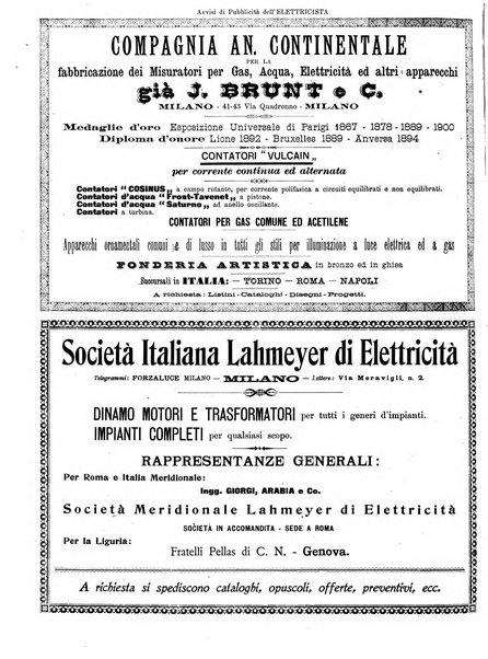 L'elettricista rivista mensile di elettrotecnica