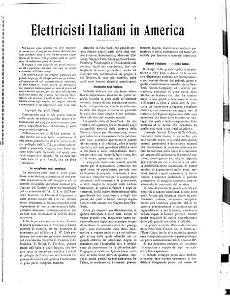 L'elettricista rivista mensile di elettrotecnica