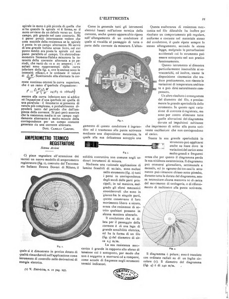 L'elettricista rivista mensile di elettrotecnica