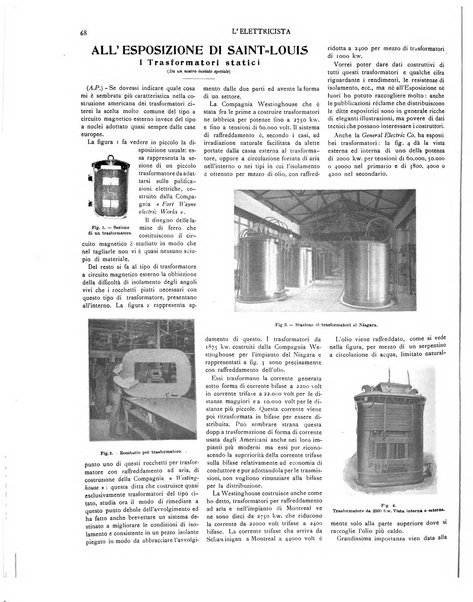 L'elettricista rivista mensile di elettrotecnica