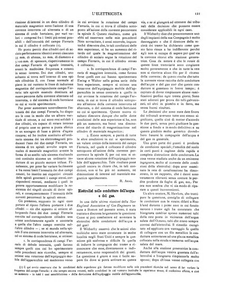 L'elettricista rivista mensile di elettrotecnica