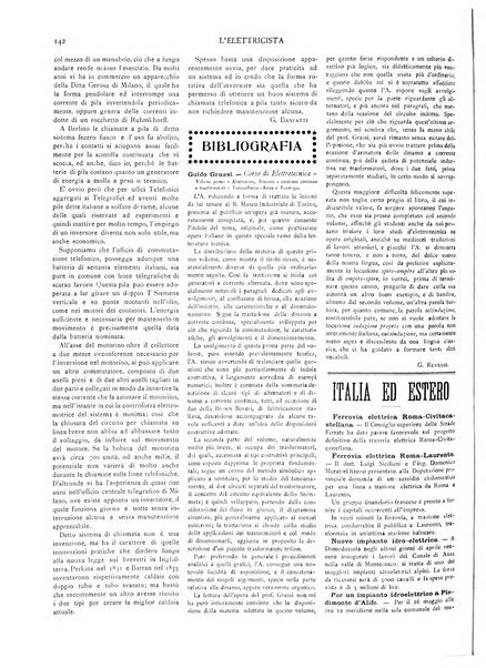 L'elettricista rivista mensile di elettrotecnica