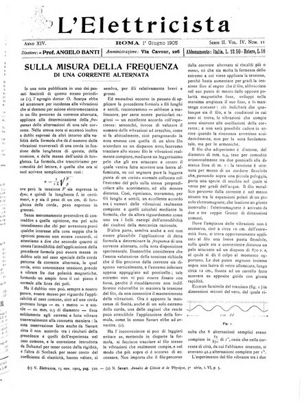 L'elettricista rivista mensile di elettrotecnica