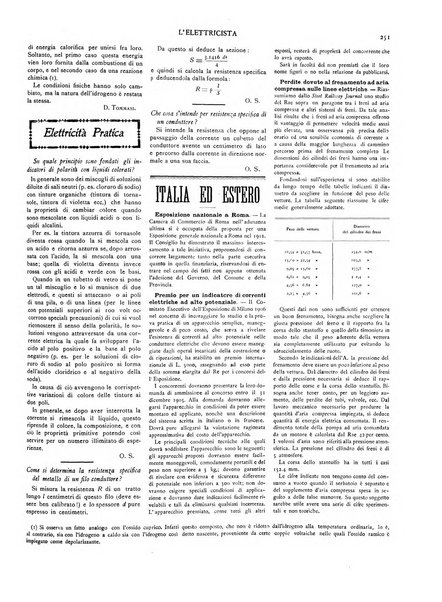 L'elettricista rivista mensile di elettrotecnica