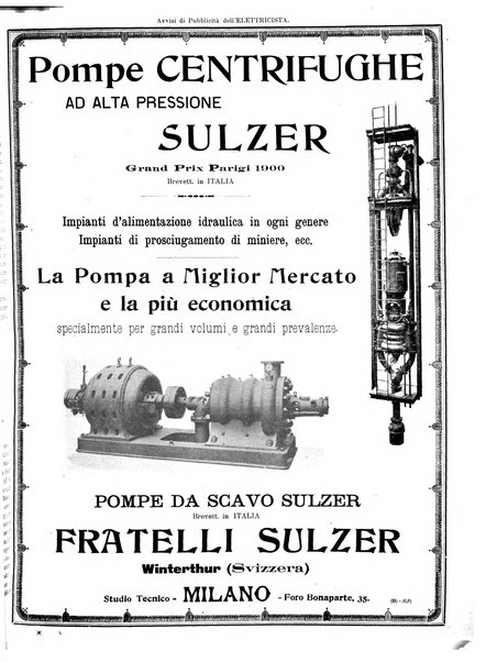 L'elettricista rivista mensile di elettrotecnica