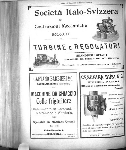 L'elettricista rivista mensile di elettrotecnica