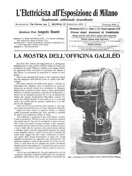 L'elettricista rivista mensile di elettrotecnica