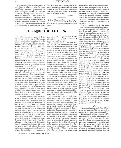 L'elettricista rivista mensile di elettrotecnica