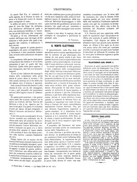 L'elettricista rivista mensile di elettrotecnica