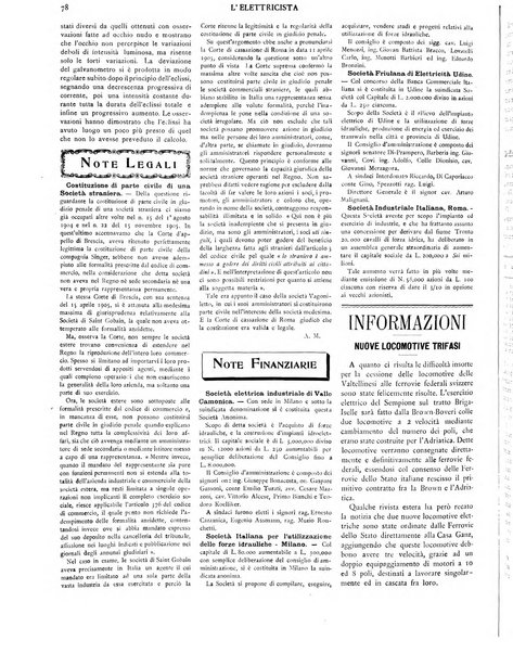 L'elettricista rivista mensile di elettrotecnica